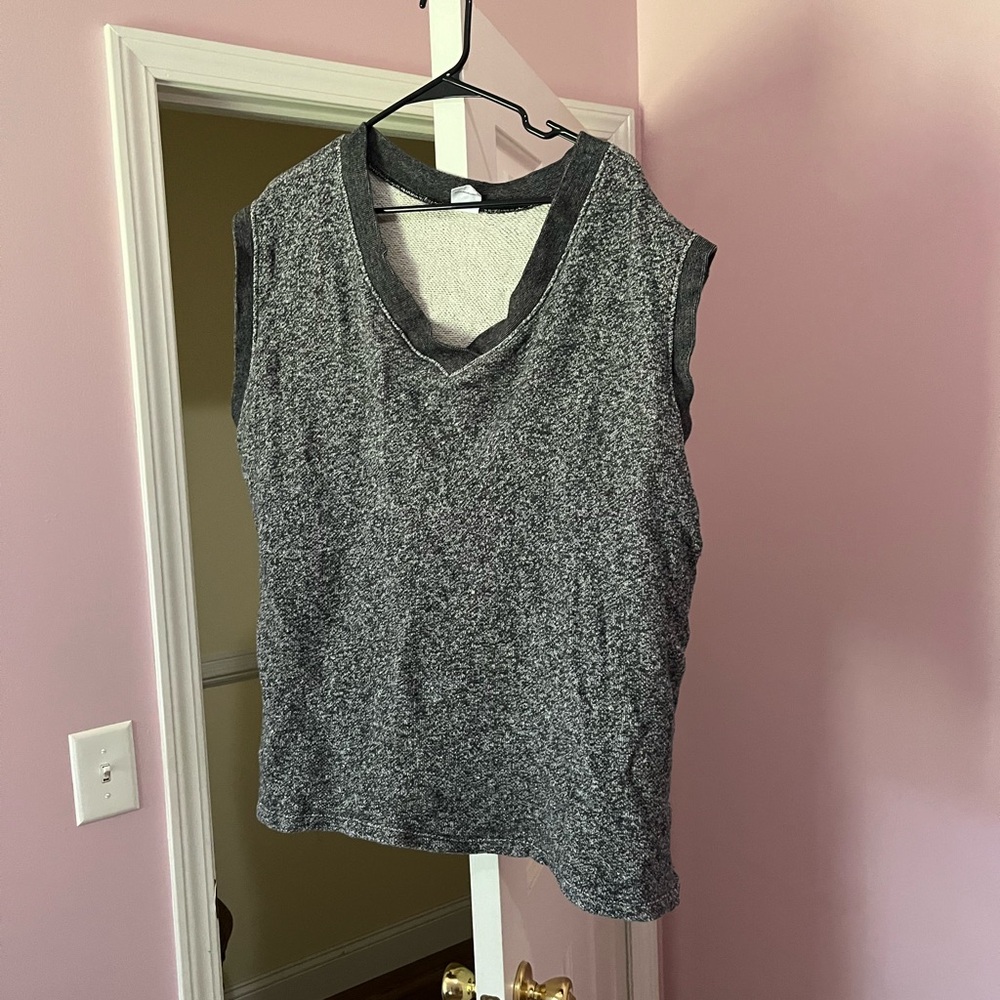 Gray Sleeveless Women's Vest